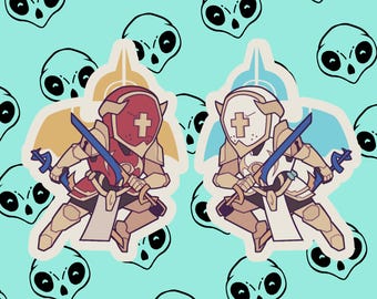 Gabriel ULTRAKILL Sticker Designed by Plagued Priest