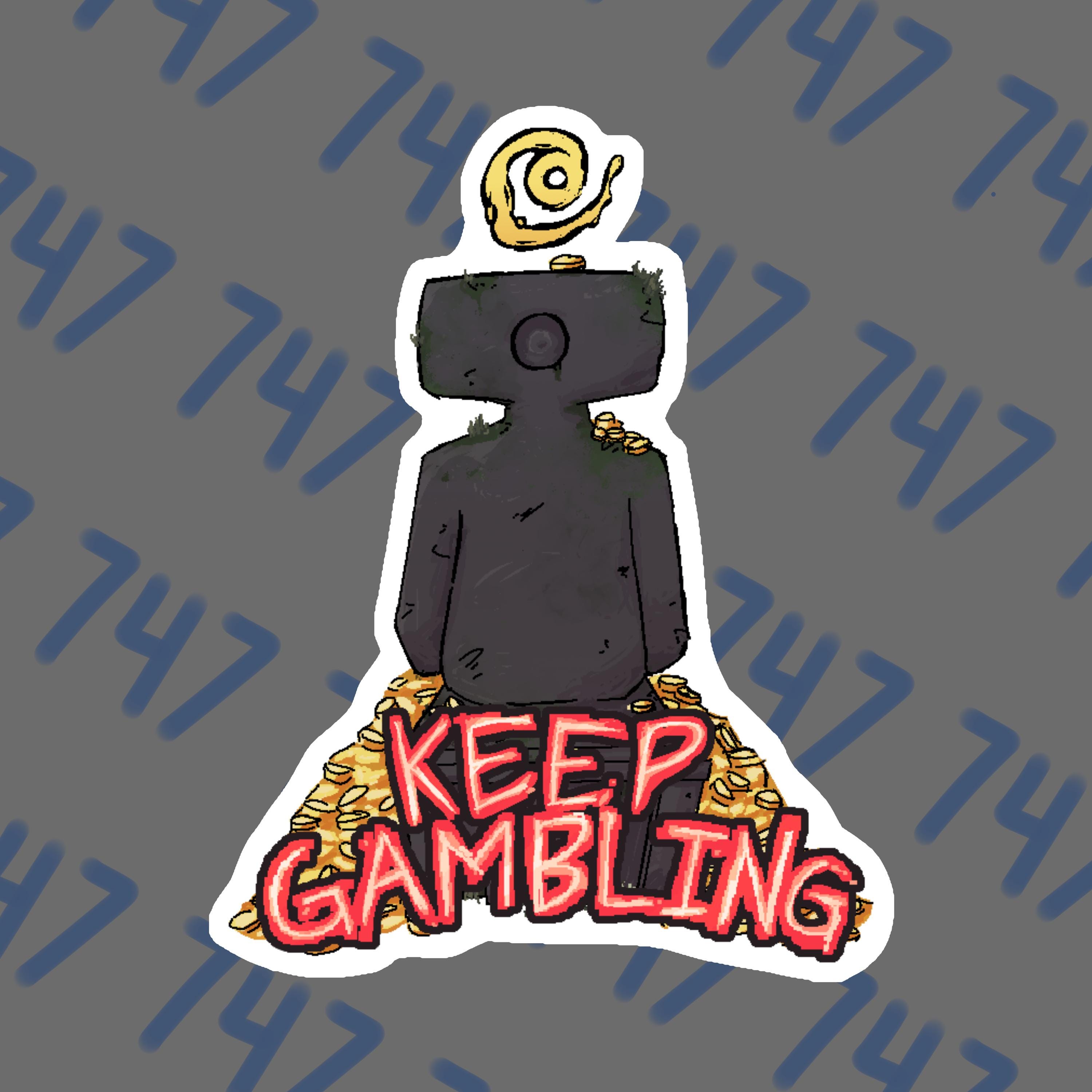 Keep Gambling - Etsy