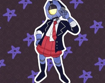 ¡Última oportunidad! Pegatina Mirage Peace Sign ULTRAKILL diseñada por Staruri.