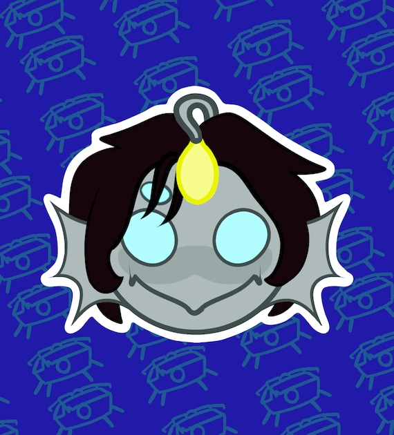 Cute Sebastian Solace Pressure Roblox Die Cut Sticker Designed by arensika