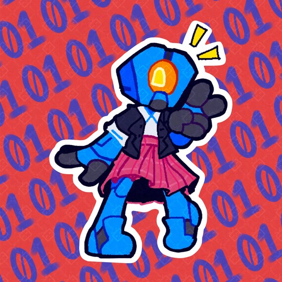 Last Chance!! Mirage Kawaii Holo ULTRAKILL Sticker Designed by Sch01