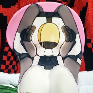 V7 ULTRAKILL OC Fanmade Game Inspired 3D Mousepad Oppai Wrist Support by Staruri