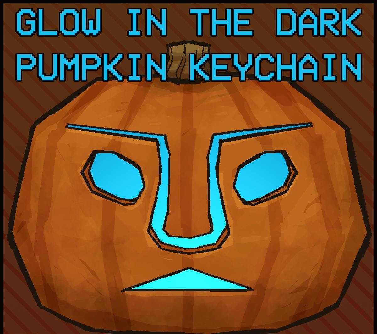 Maurice Pumpkin Halloween Head 3'