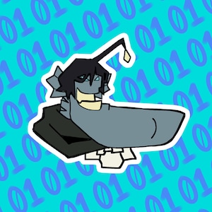 Sebastian Solace Crimson Yaoi Chin Pressure Roblox Die Cut Sticker Designed by Sch01
