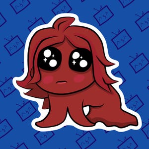 Tbh Limited-Time Imaginary Friend Z-432-1 Pressure Roblox Die Cut Sticker Designed by Master Necro