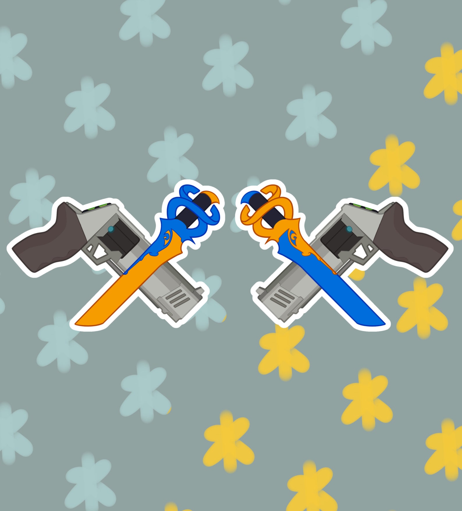 ULTRAKILL Gabriel Justice & Splendor V1 Marksman Stickers - Etsy