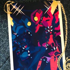 Scanty & Kneesocks V1 V2 ULTRAKILL art print by Plagued Priest