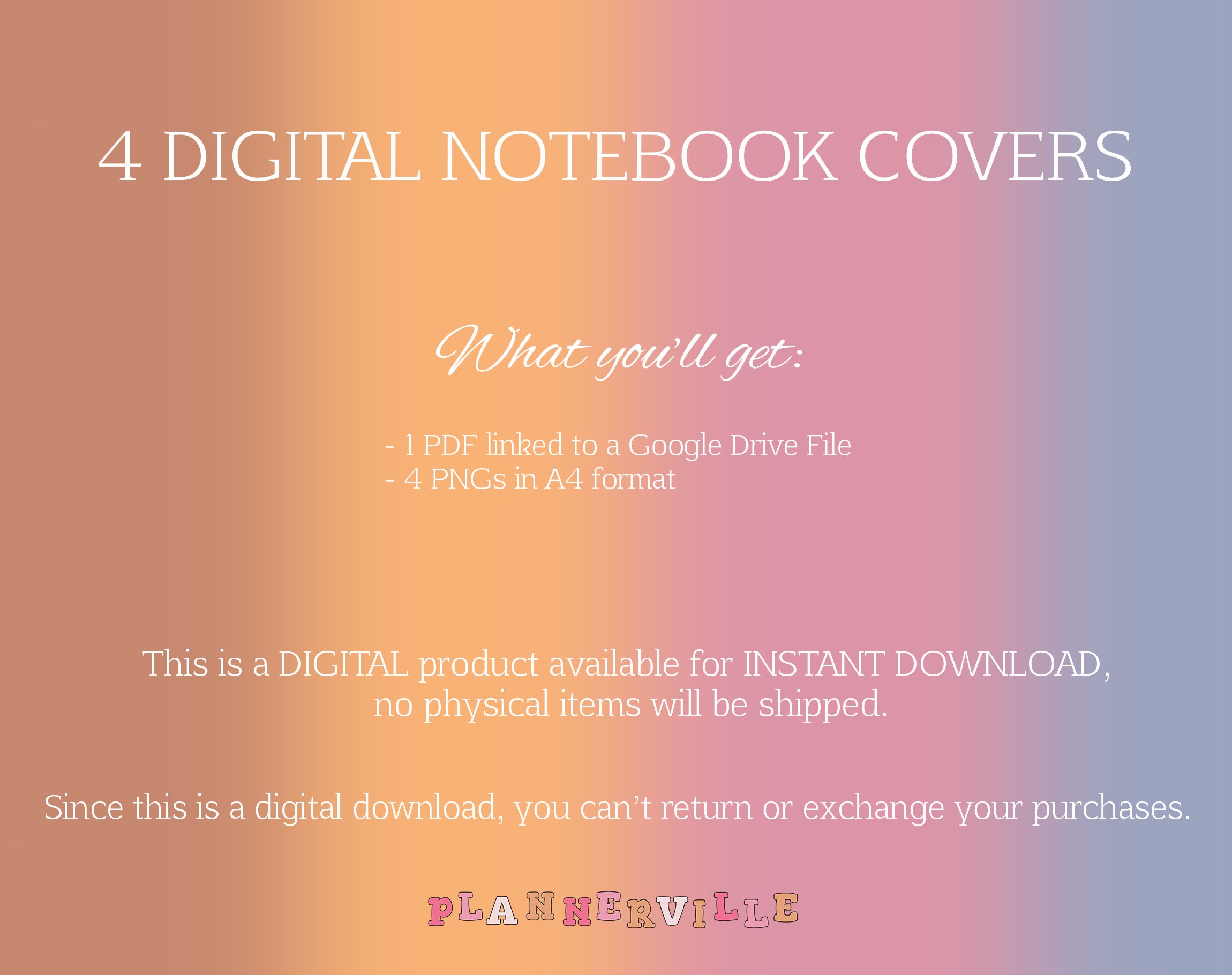 Goodnotes Covers Digital Notebook Covers for Goodnotes & Etsy