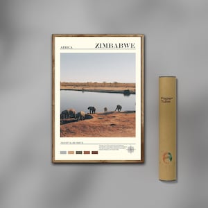 Zimbabwe Print, Zimbabwe Wall Art, Zimbabwe Poster, Zimbabwe Photo, Zimbabwe Poster, Africa, Real Photo, Traveller , City Art
