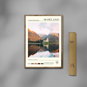 Scotland Print, Scotland Wall Art, Scotland Poster, Scotland Photo, Scotland Poster, United Kingdom, UK, Real Photo, Traveller