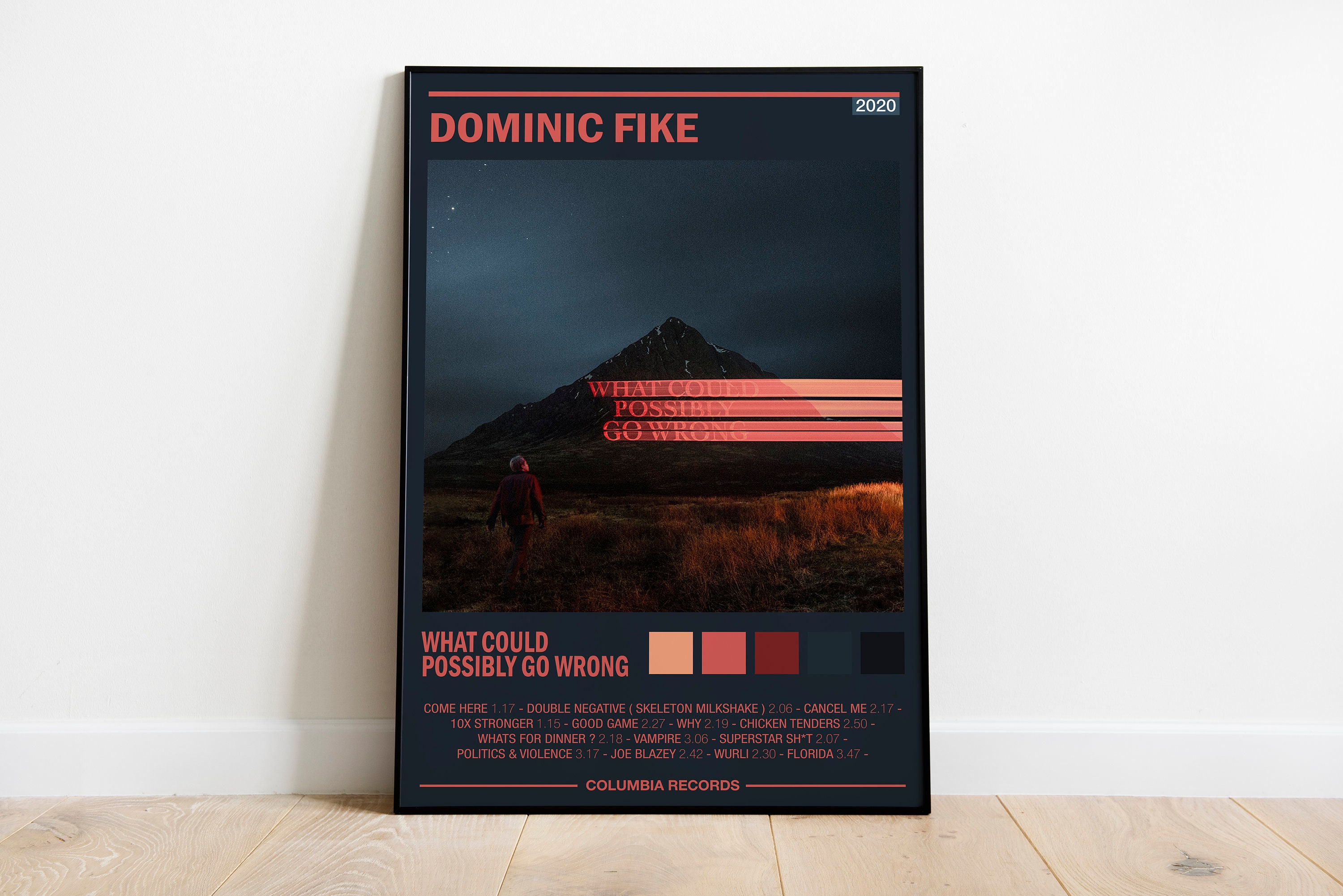 Dominic Fike Poster | Dominic Fike Album Cover | What Could Possibly Go ...
