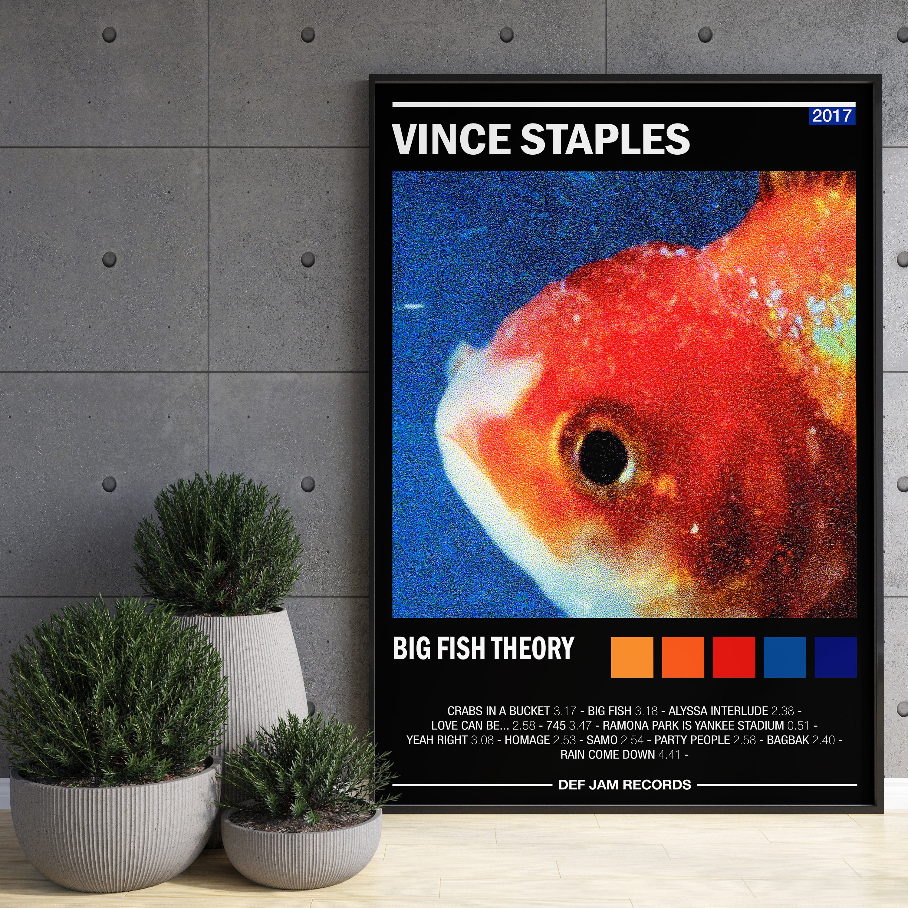 洋楽 Vince Staples Big Fish Theory Vince Staples - Big Fish Theory [LP record] 602557445831| eBay