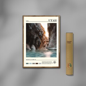 Utah Print, Zion National Park Wall Art, Utah Poster, Utah Photo, Utah Poster, USA, Utah, Real Photo, Traveller, Utah Zion National Park