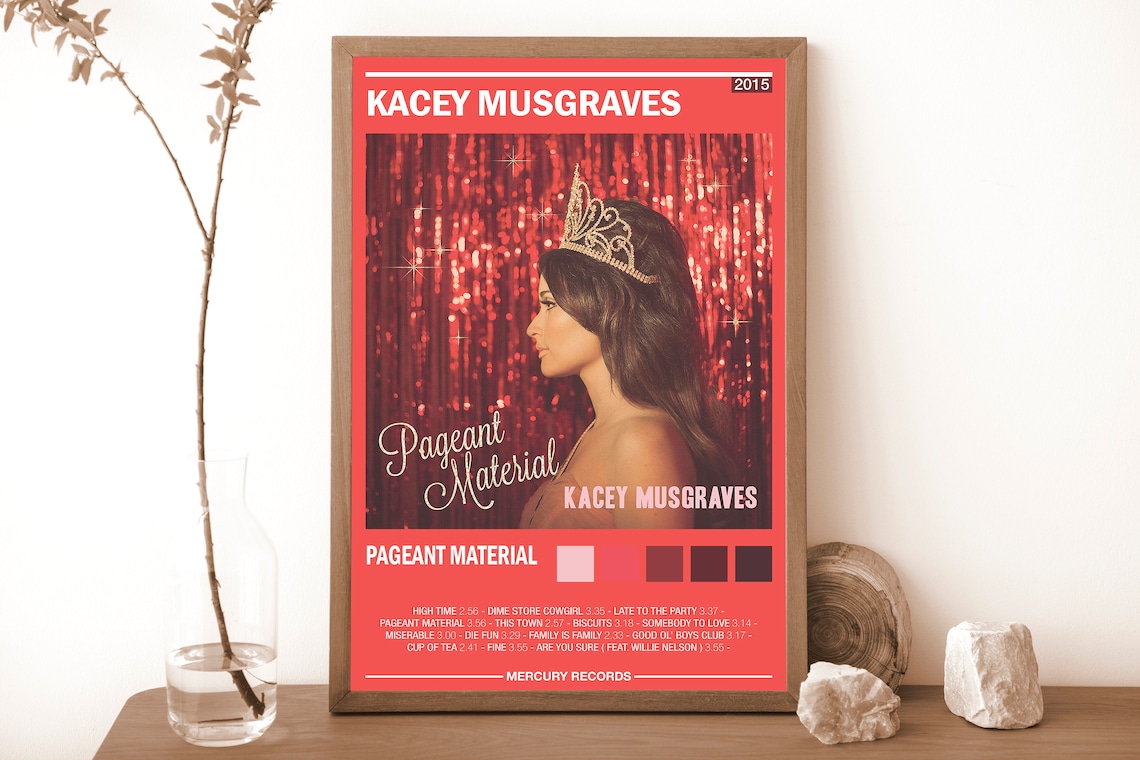 Kacey Musgrave Poster Kacey Musgrave Album Cover Pageant Material Album
