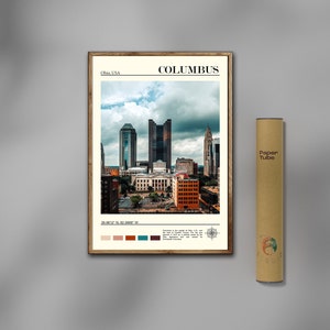 Columbus Print, Ohio Wall Art, Columbus Poster, Columbus Photo, Columbus Poster, USA, Ohio, Real Photo, Traveller, Digital Manual Print