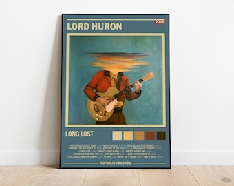 Lord Huron Poster | Lord Huron Album Cover | Long Lost Album Wall Art | Home Decor | Music Gifts | Digital | High Quality JPG Z | Long Lost