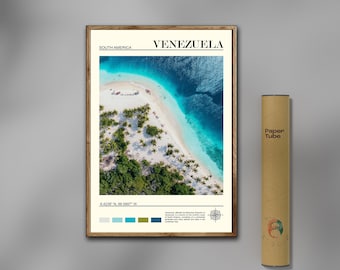 Venezuela Print, Venezuela Wall Art, Venezuela Poster, Venezuela Photo, South America Poster Print, Wall Decor, Real Photo, City Wall Art