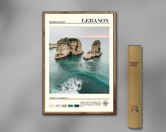 Lebanon Print, Lebanon Wall Art, Lebanon Poster, Lebanon Photo, Lebanon Poster Print, Lebanon Wall Decor, Beirut, Real Photo, City Wall Art
