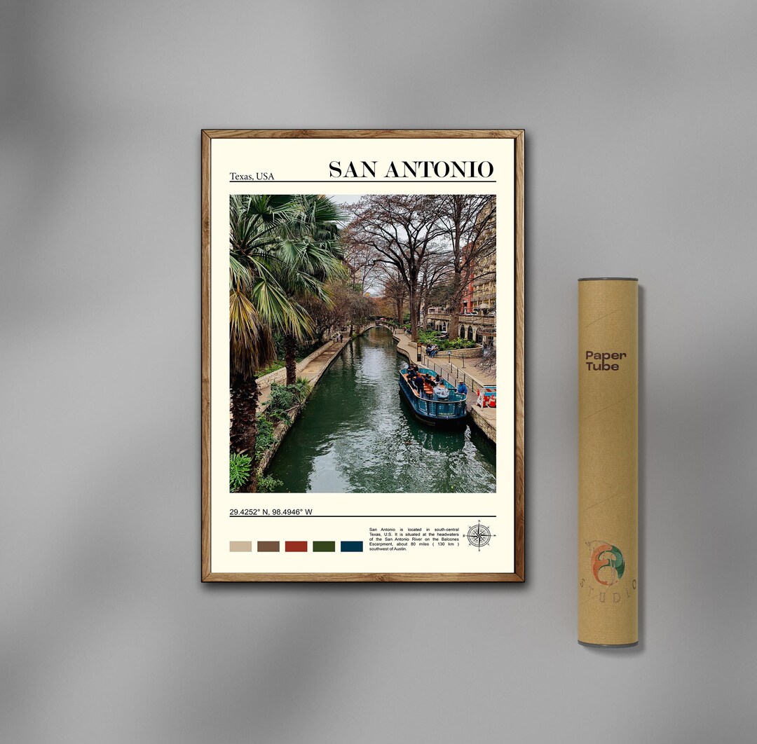 San Antonio Print, San Antonio Wall Art, San Antonio Poster, San Antonio Photo, San Antonio ...