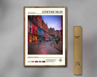Edinburgh Print, Scotland Wall Art, Edinburgh Poster, Edinburgh Photo, Edinburgh Poster, Scotland, Real Photo, Traveler, City Art, UK