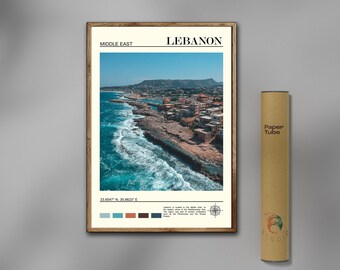 Lebanon Print, Lebanon Wall Art, Lebanon Poster, Lebanon Photo, Lebanon Poster Print, Lebanon Wall Decor, Beirut, Real Photo, City Wall Art