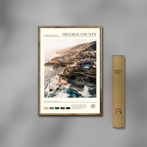 Orange County Print, Newport  Wall Art, Long Beach Poster, Orange County Photo, Orange County Poster, USA, Real Photo, Traveller, California
