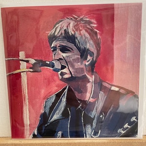 Cartões de felicitações de ícone pop: Noel Gallagher