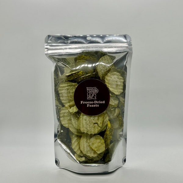 Freeze-Dried Dill Pickles