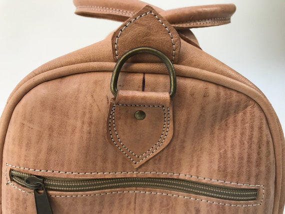 Sac marocain top en cuir
