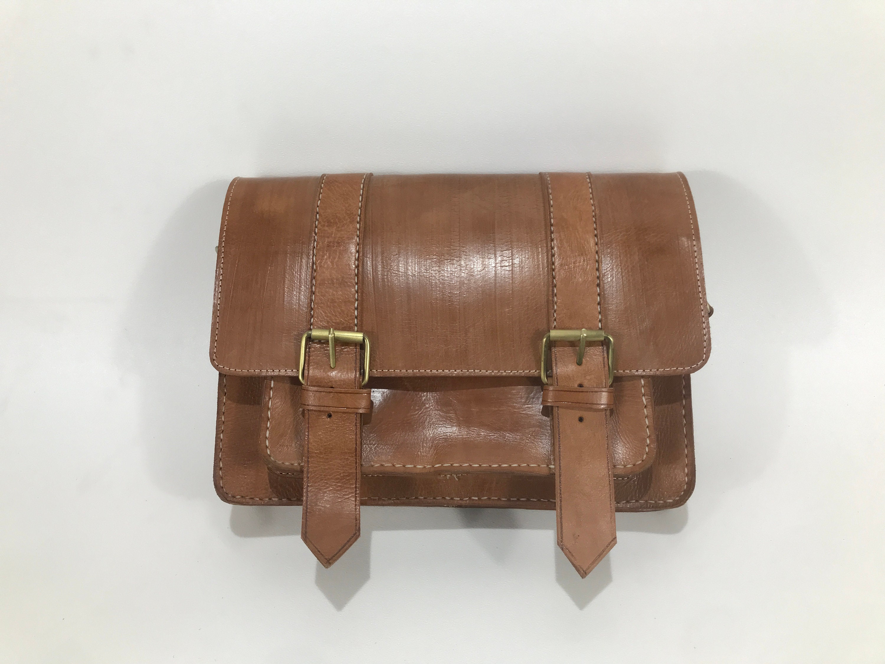 Porte-document en cuir, inspiration sac à main moderne, modèle Zéphiri