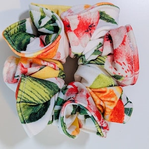 Upcycled Fabric Scrunchies: Handmade Zero Waste Hair Accessories