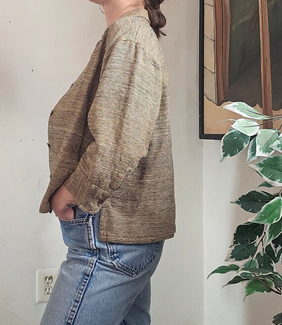 90s Chico woven core jacket/blouse - image 3