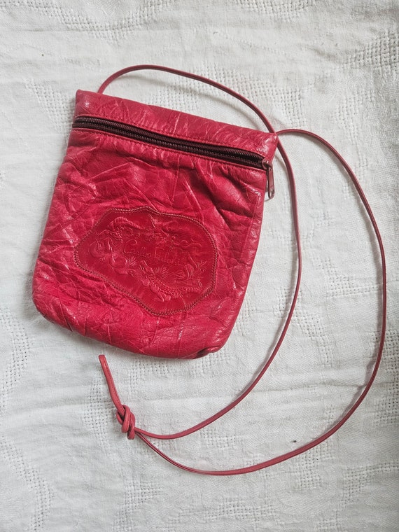 Vintage carlos falchi crossbody purse!