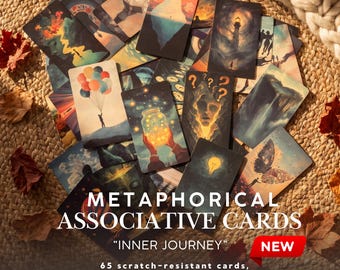Metaphorical Cards, Coaching and Therapy Tool. Visual storytelling. Social psychology.