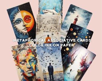 Metaphoric Associative Cards, Coaching and Therapy Tool, MAC. Personal Development. Visual storytelling. Digital deck