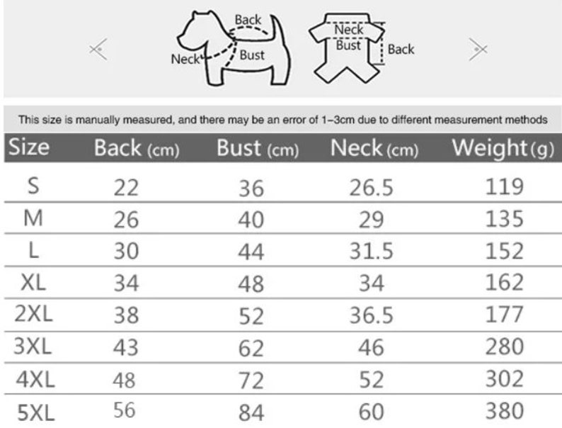 Waterproof Padded Dog Jacket Harness in VARIOUS Colours and Sizes, Warm Fleece Lined Winter Coat For All Dog Sizes image 4