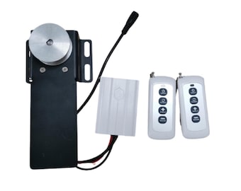 360 Photo Booth Replacement Motor – Fits 100CM Platform | DC Rotating Base Motor with 2 Remotes for 360 Booth Repair or Upgrade