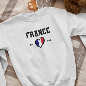 France Sweatshirt With Love