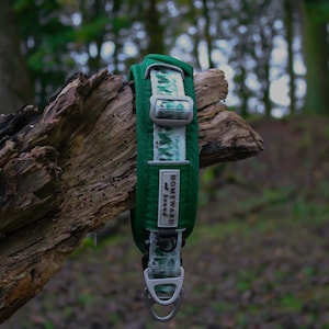 Into the wild dog collar with AirTag pouch