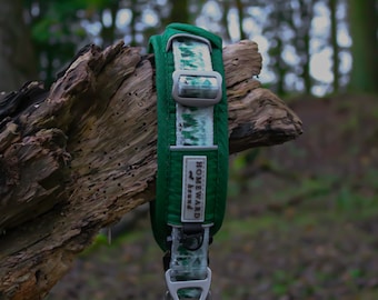 Into the wild dog collar with AirTag pouch