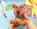 Low Sew Detective Dog Crochet Pattern, Amigurumi Spotted Puppy  ENG PDF, Great Dane Toy Tutorial product logo
