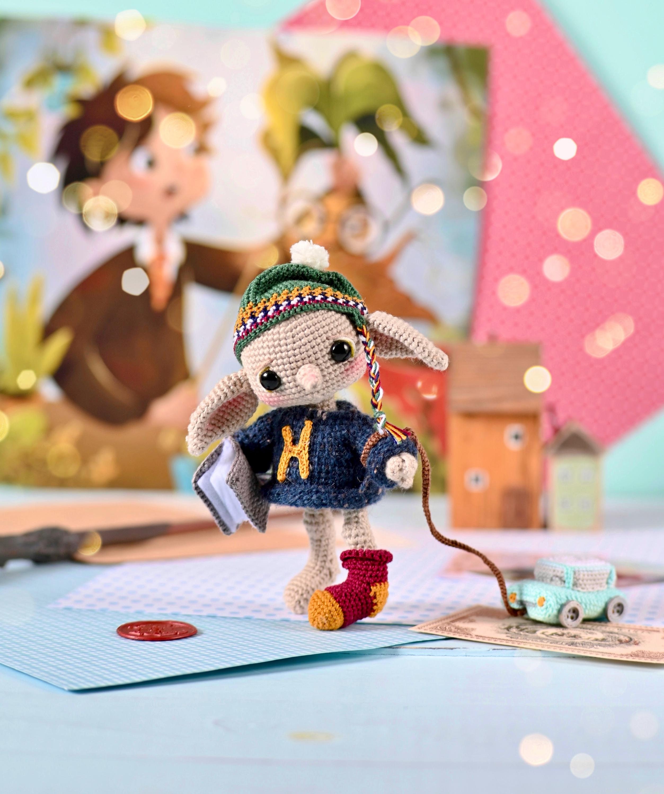 Crochet pattern  Elf , English pdf