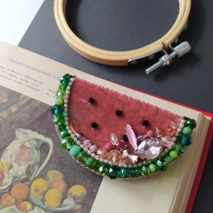 Amosfun Wassermelonen Brosche Kleiner Anstecker Aus Produktbild-Vorschau 9