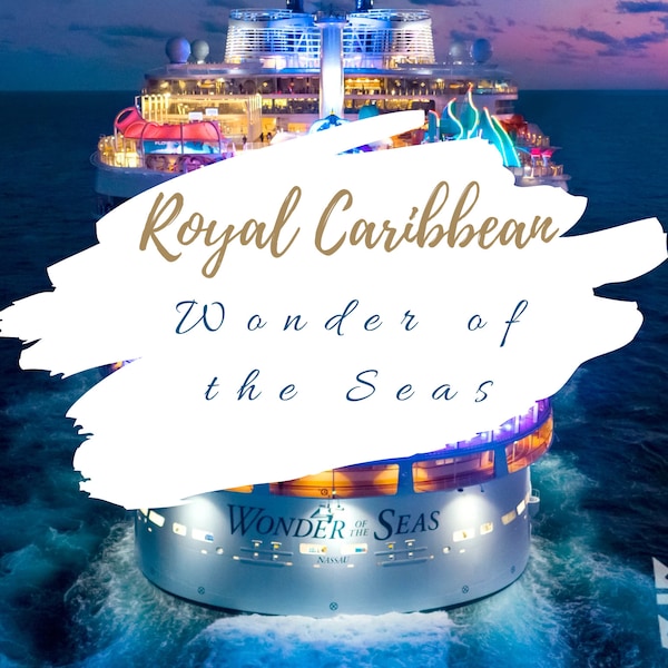Royal Caribbean Wonder of the Seas Door Etsy