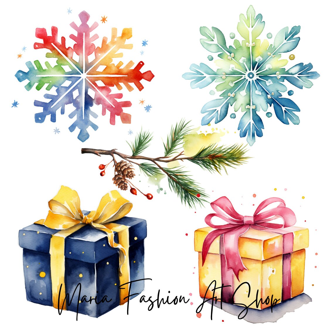 Christmas Clipart Holiday Clipart, New Year Clipart 2024, Dragon New Year 2024 Clipart, Digital 