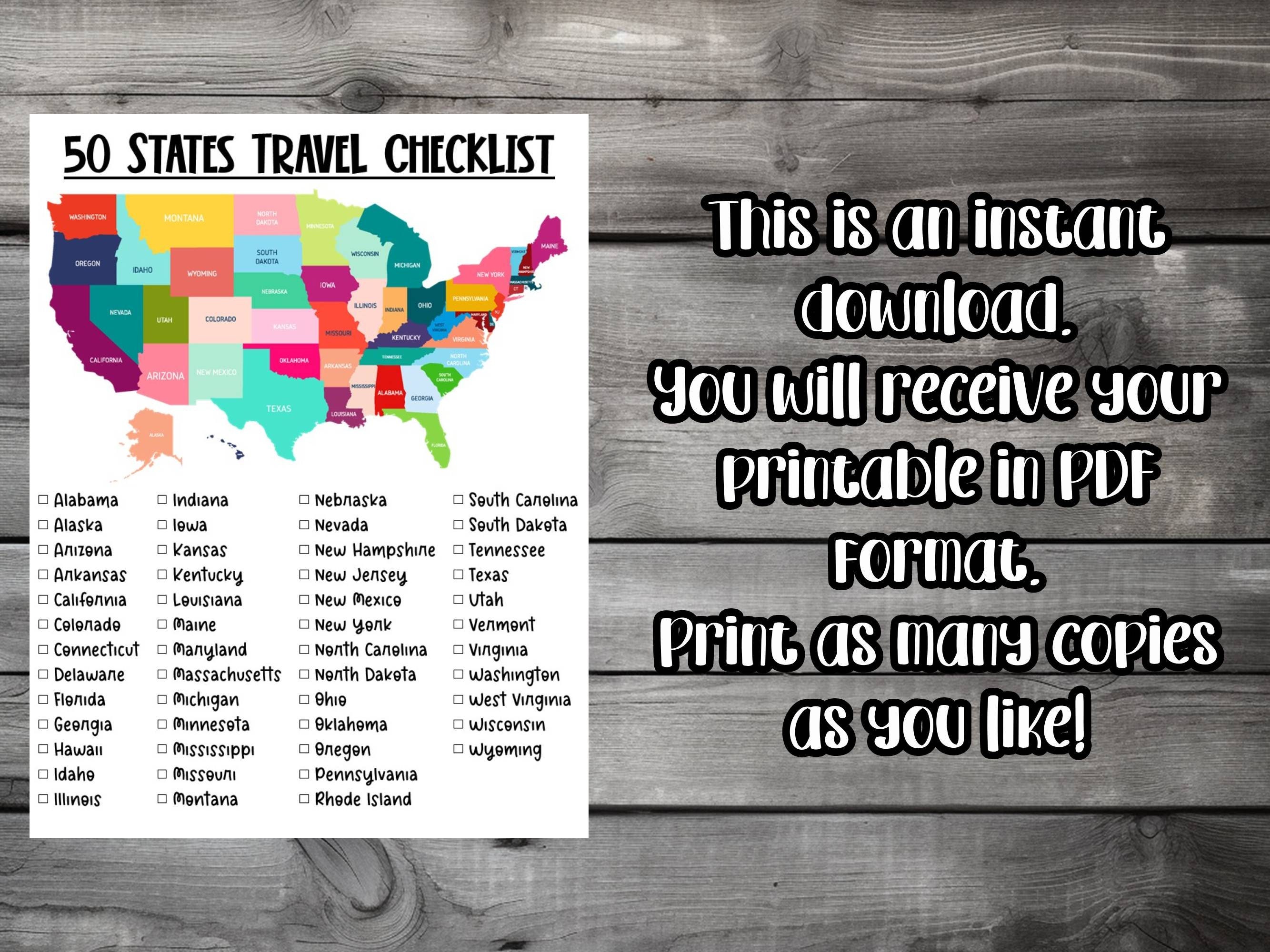 50 US States Checklist United States Map Planner Template 50 US Il Fullxfull.5717177876 Rg6i 