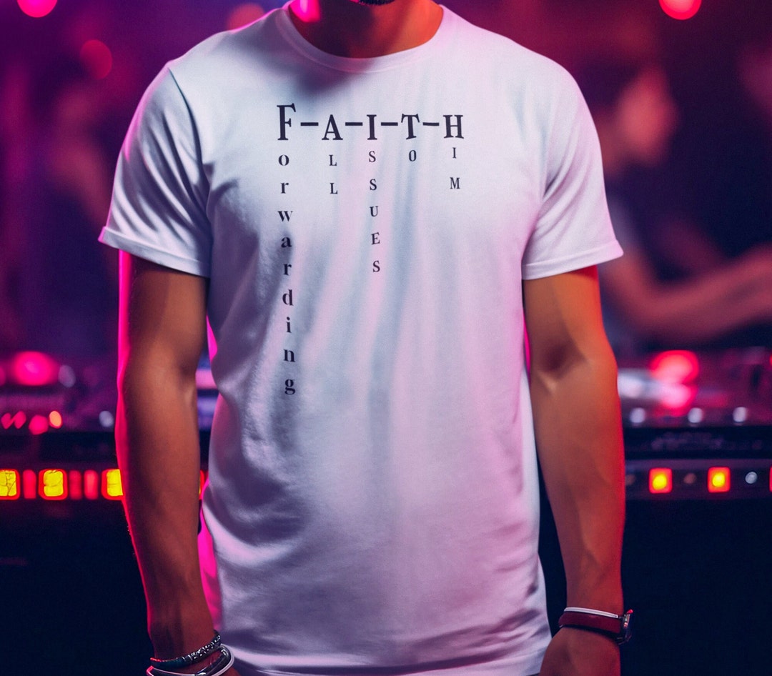 Faith Forwarding All Issues to Him Shirt Christian Tee Church - Etsy