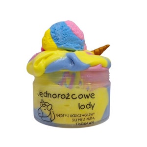 Unicorn Ice-cream Slime