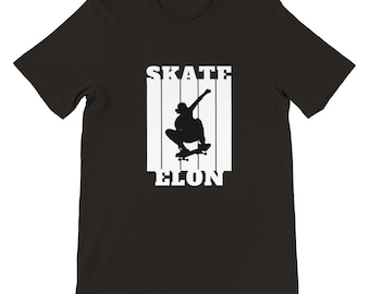 Skate Elon - Premium Unisex Crewneck T-shirt
