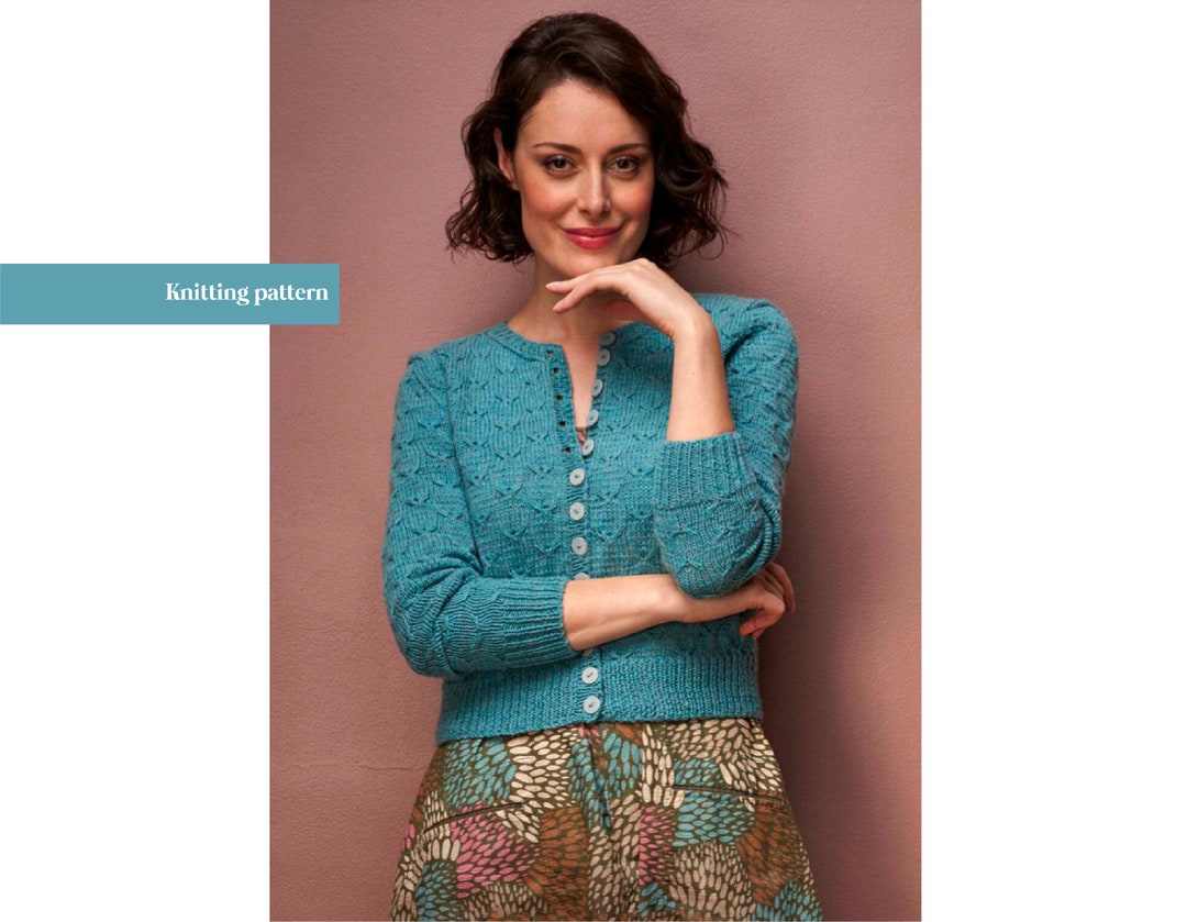 Crochet Cardigan Pattern PDF Women's Cardigan and Pullover Design Knitting Pattern